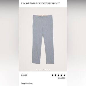 Banana Republic Slim Tapered Fit 34/30